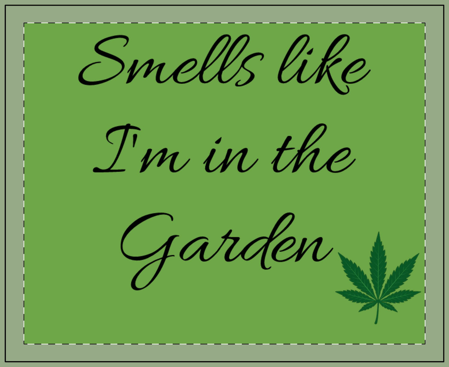 Garden Scent Candle — "Smells like I'm in the Garden" 11oz Glass Candle