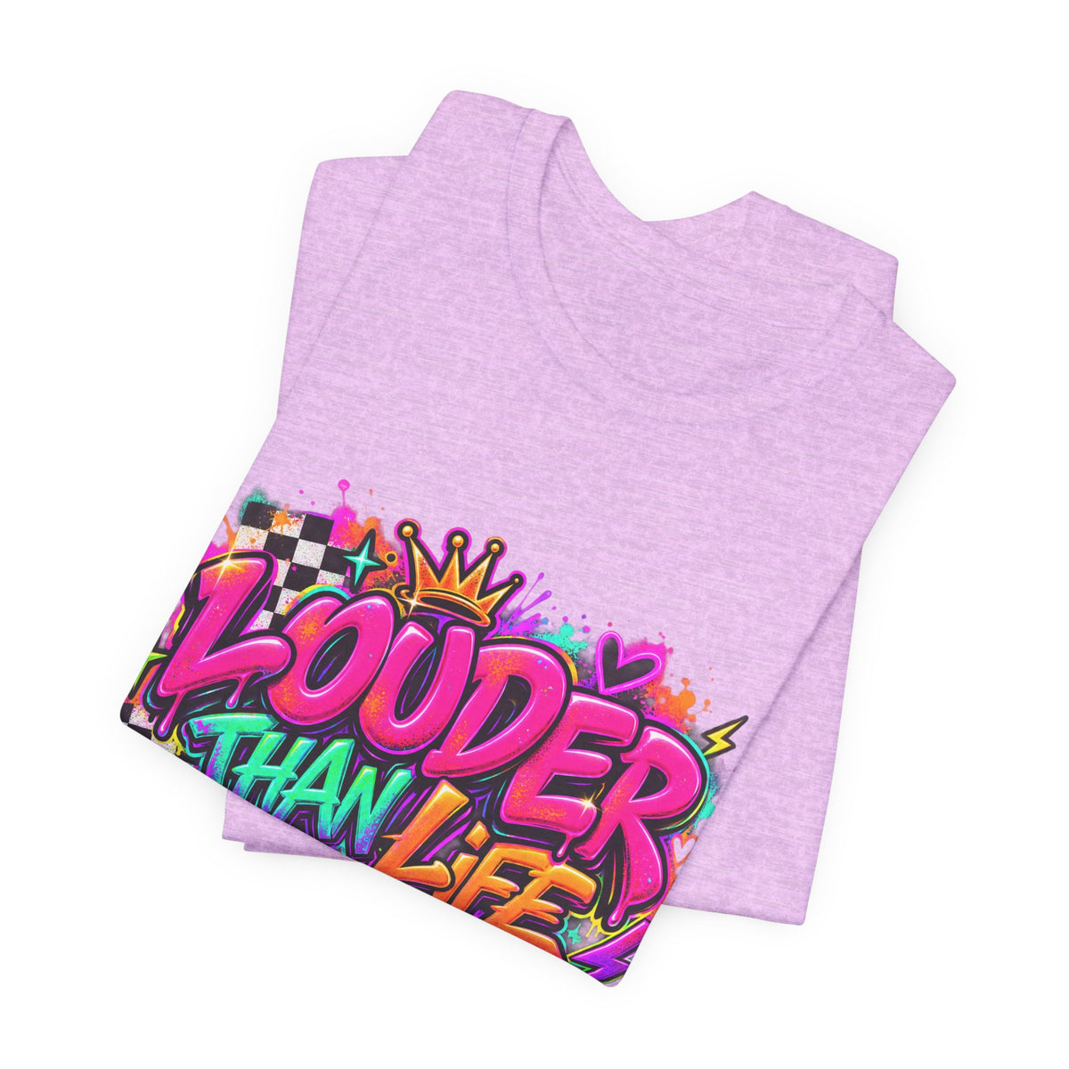 Too Much? Go Find Less T-Shirt | Louder Than Life Graphic Tee Printify
