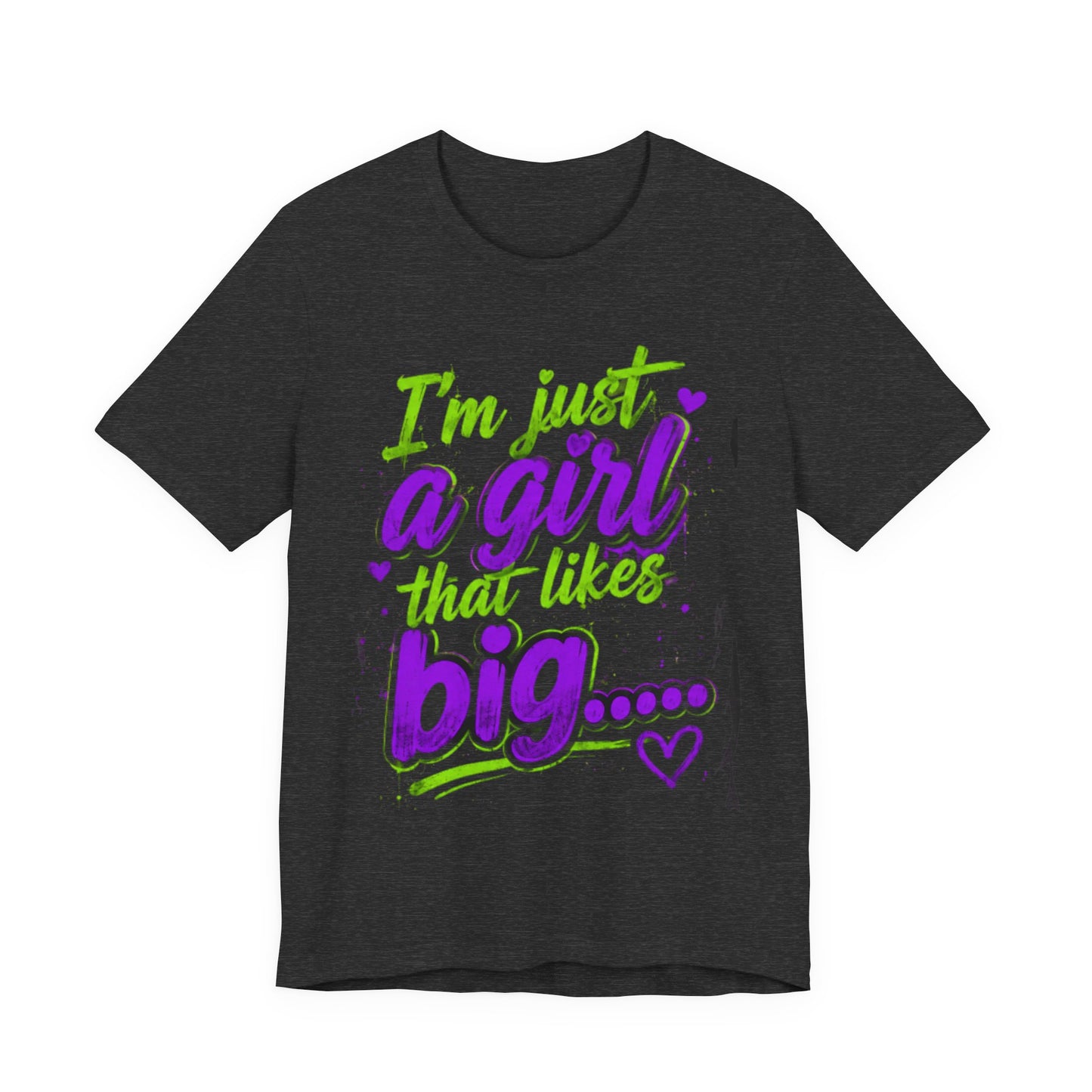 I'm Just a Girl That Likes Big Blunts Funny Cannabis T-Shirt | Front & Back Stoner Graphic Tee | 420 Lifestyle Gift for Women