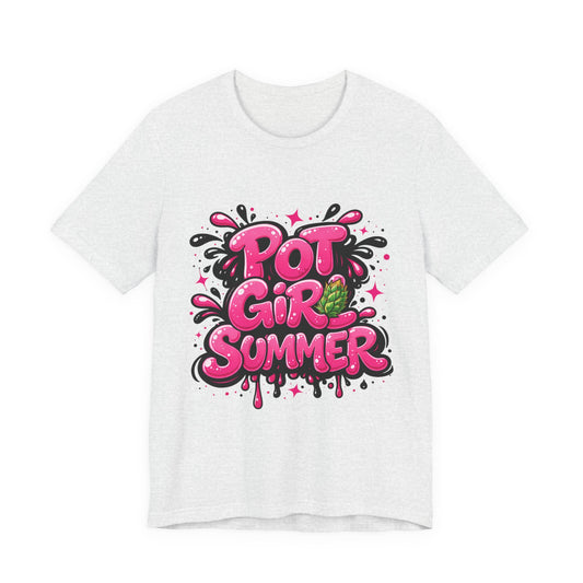 Pot Girl Summer T‑Shirt