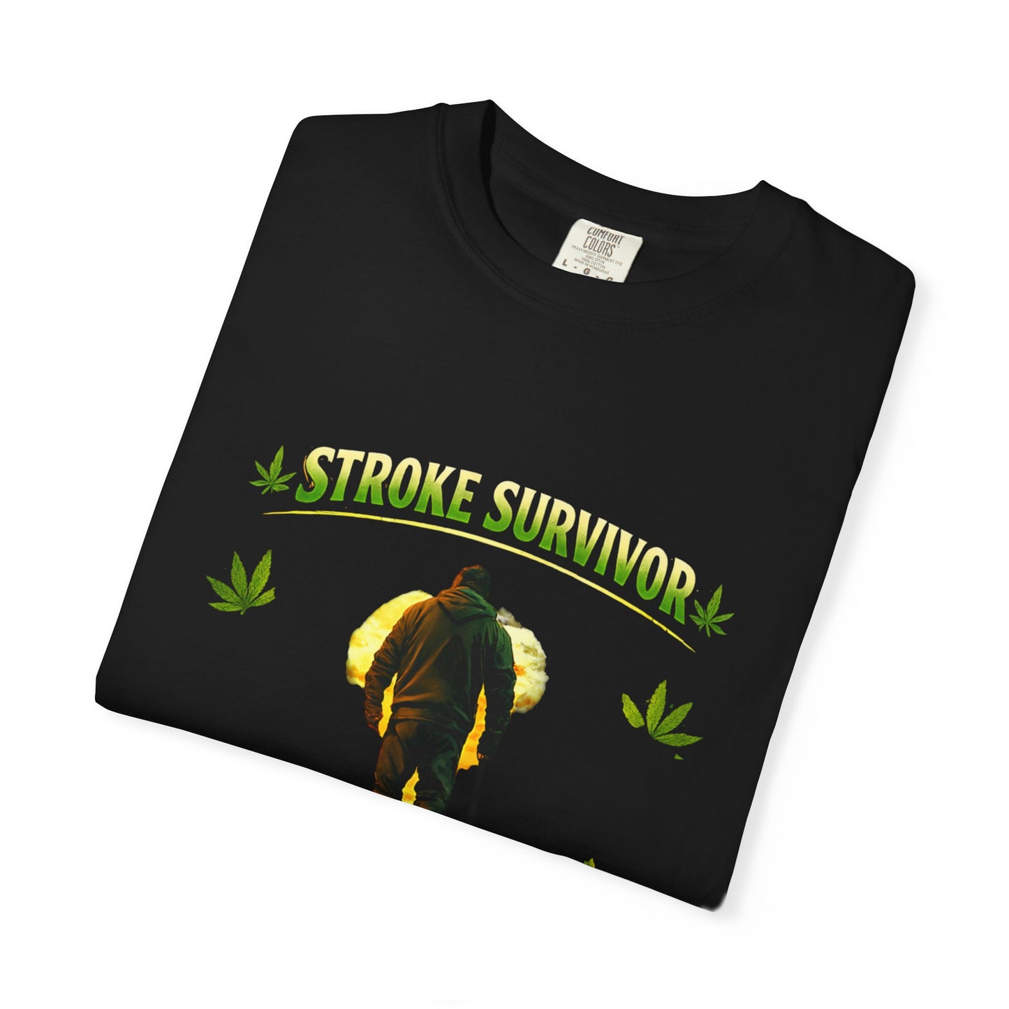 Stroke Survivor Shirt – I May Never Run Again But Now I Walk Like Hell Inspirational Recovery Tee