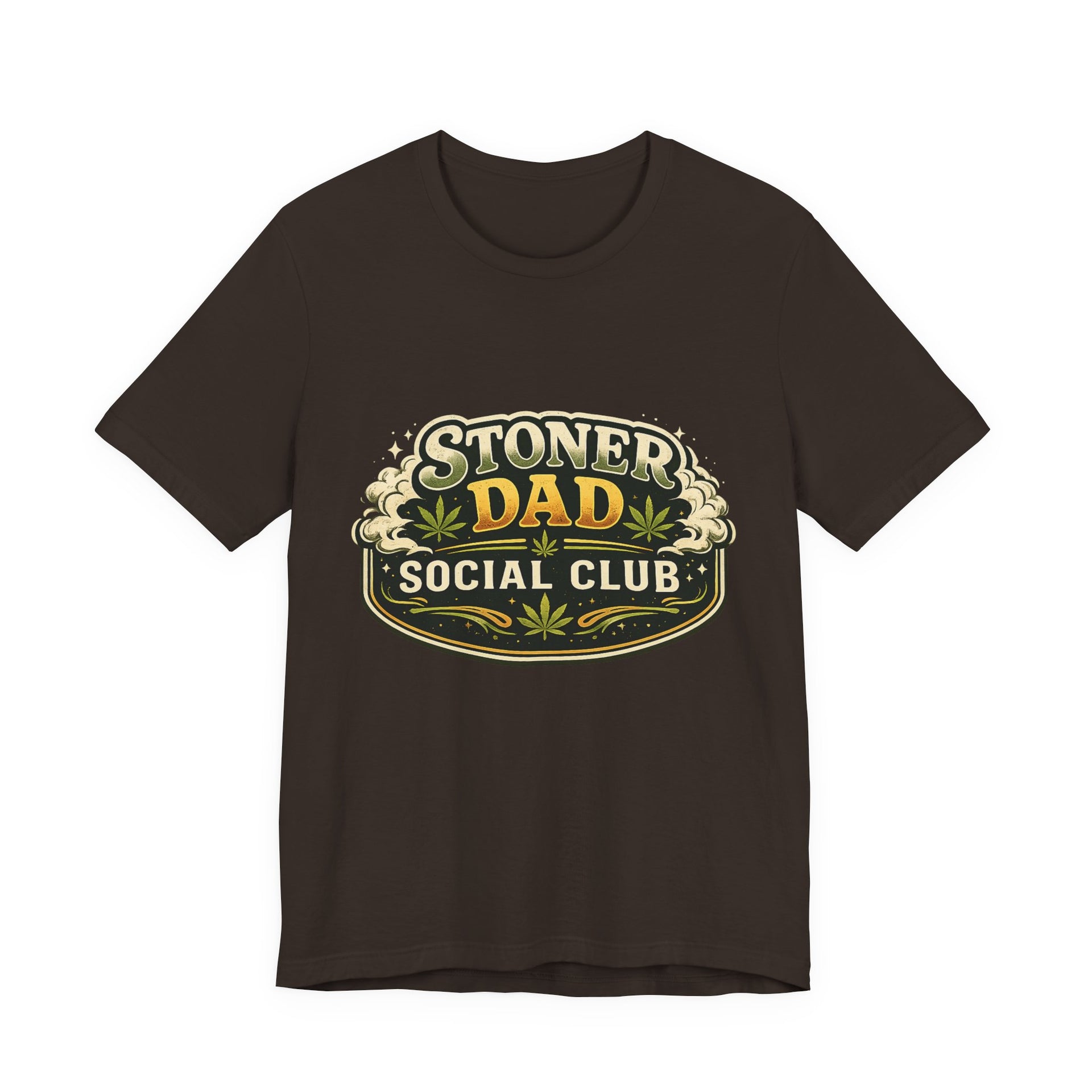 pothead dad Stoner Dad Social Club Shirt | Funny Cannabis Dad Graphic Tee