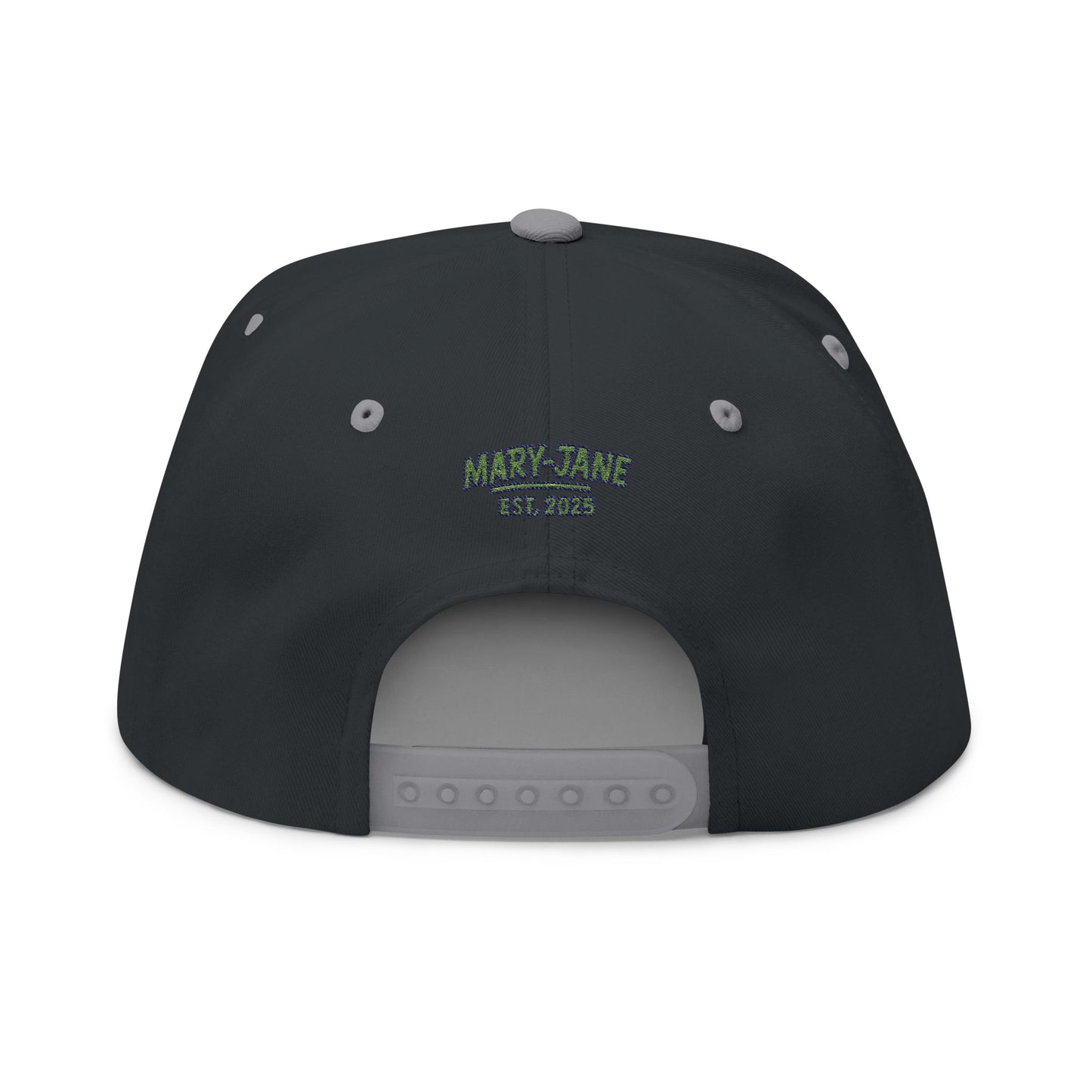 Embroidered Flat Bill Cap - Stay Blazin' Green Design, Adjustable Cap for Sports, Casual Wear, Gift Idea, Stay Blazin Stay Amazin Trucker Hat – Mary-Jane EST 2025 | Neon Green & Purple 420 Streetwear