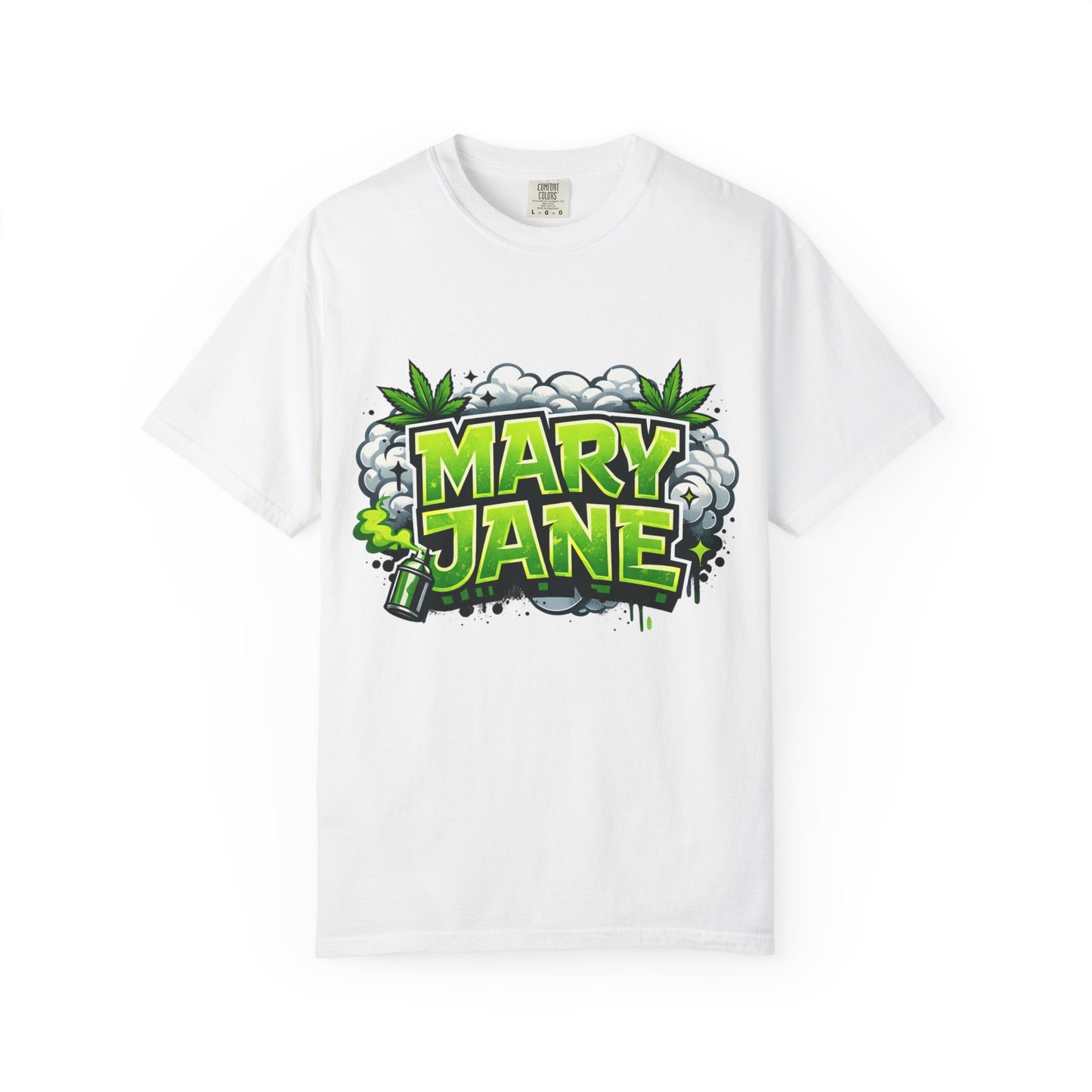 Mary Jane Block Street Style Shirt | Urban Stoner Graphic Tee