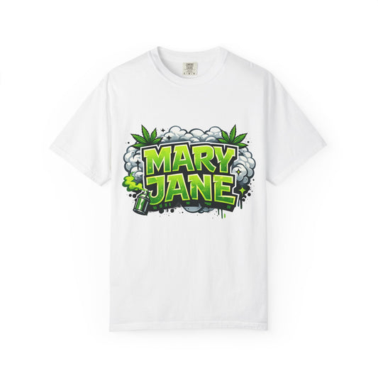 Mary Jane Block Street Style Shirt | Urban Stoner Graphic Tee