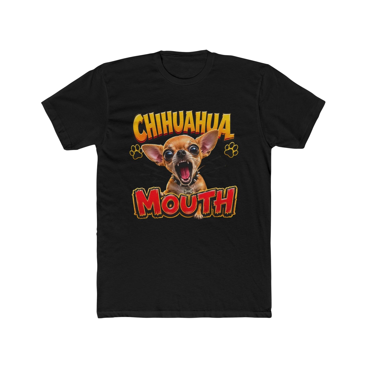 Chihuahua Mouth T-Shirt — Funny Barking Dog Graphic Tee