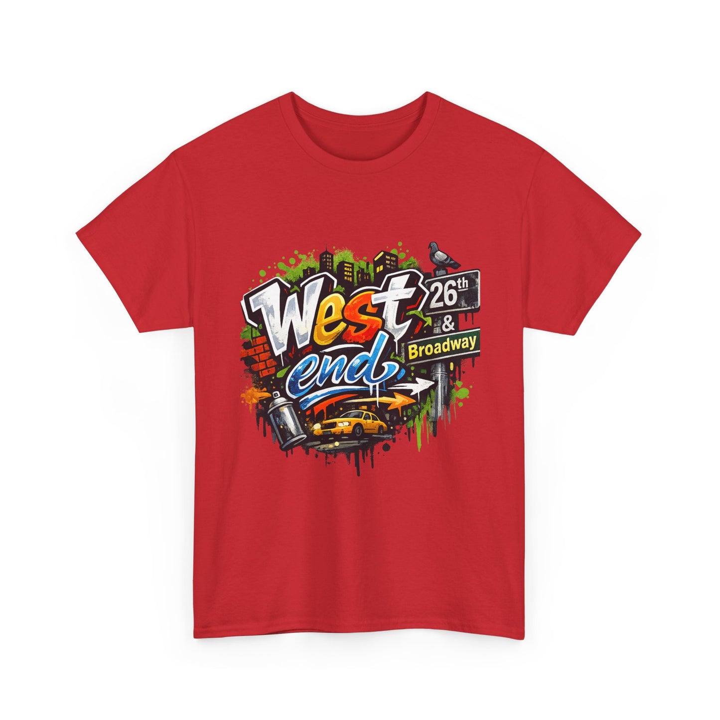 West Side (26th & Broadway) Unisex Heavy Cotton Tee