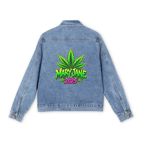 Mary Jane Est. 2025 Shirt – Neon Cannabis Leaf 420 Stoner Graffiti Graphic Tee Printify