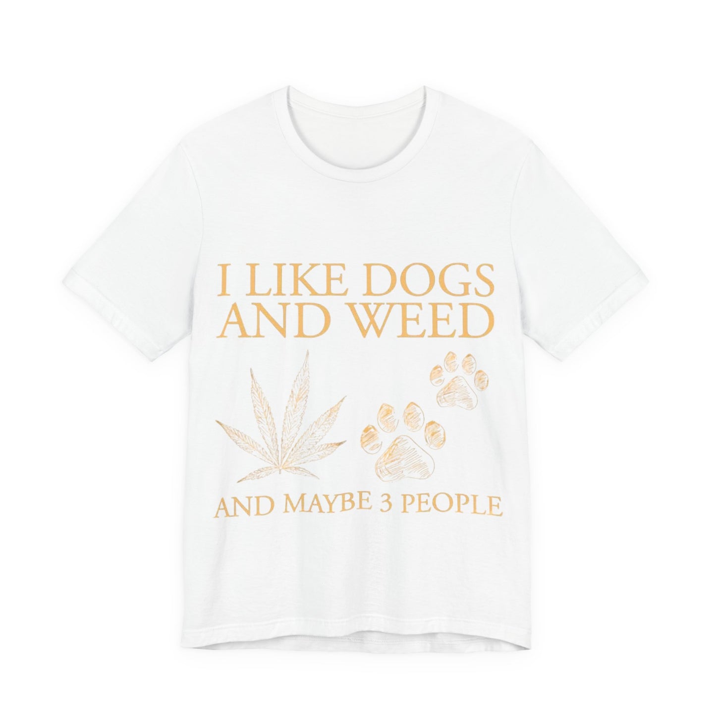 Dog Lover Tee - Fun Dog Loving Coffee Cup Design