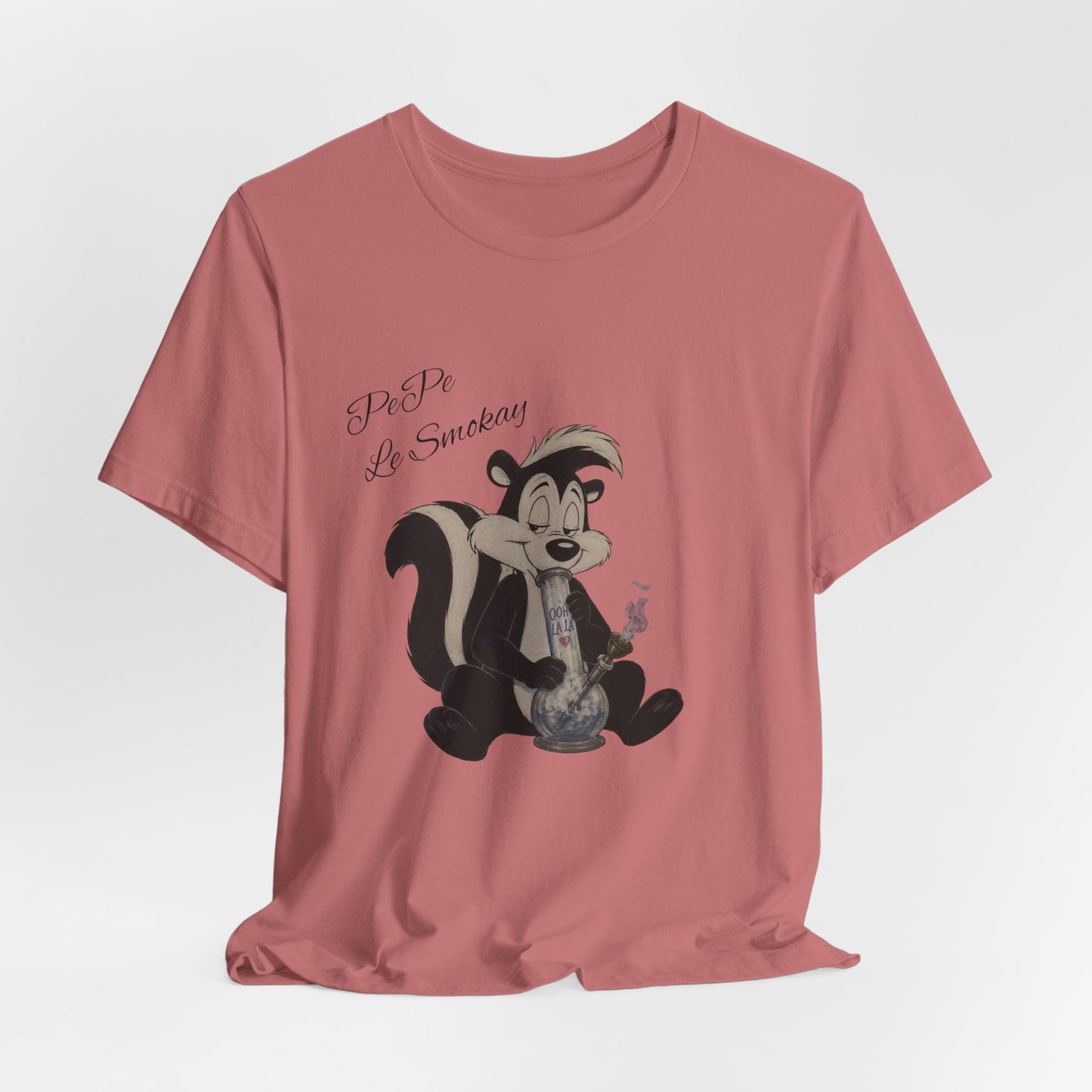 Pepe Le Pew “OOH LA LA” Smoke Session | Funny Stoner Cartoon Tee