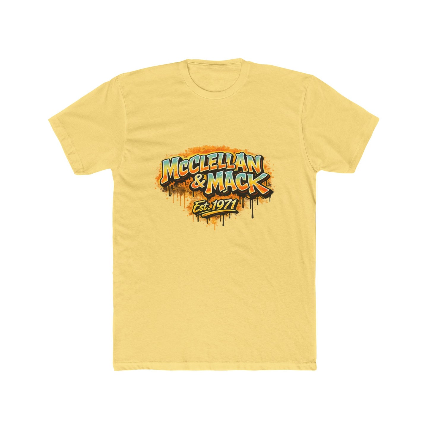 McClellan & Mack 'Est. 1977' Crew Tee — Eastside Graphic T-Shirt