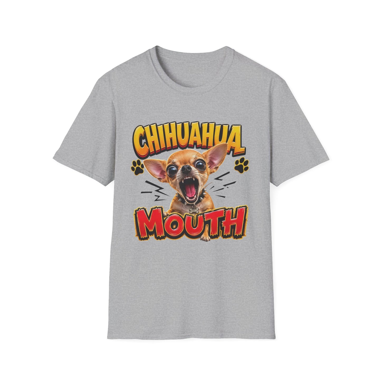 Chihuahua Mouth T-Shirt — Funny Cute Dog Graphic Tee for Chihuahua Lovers