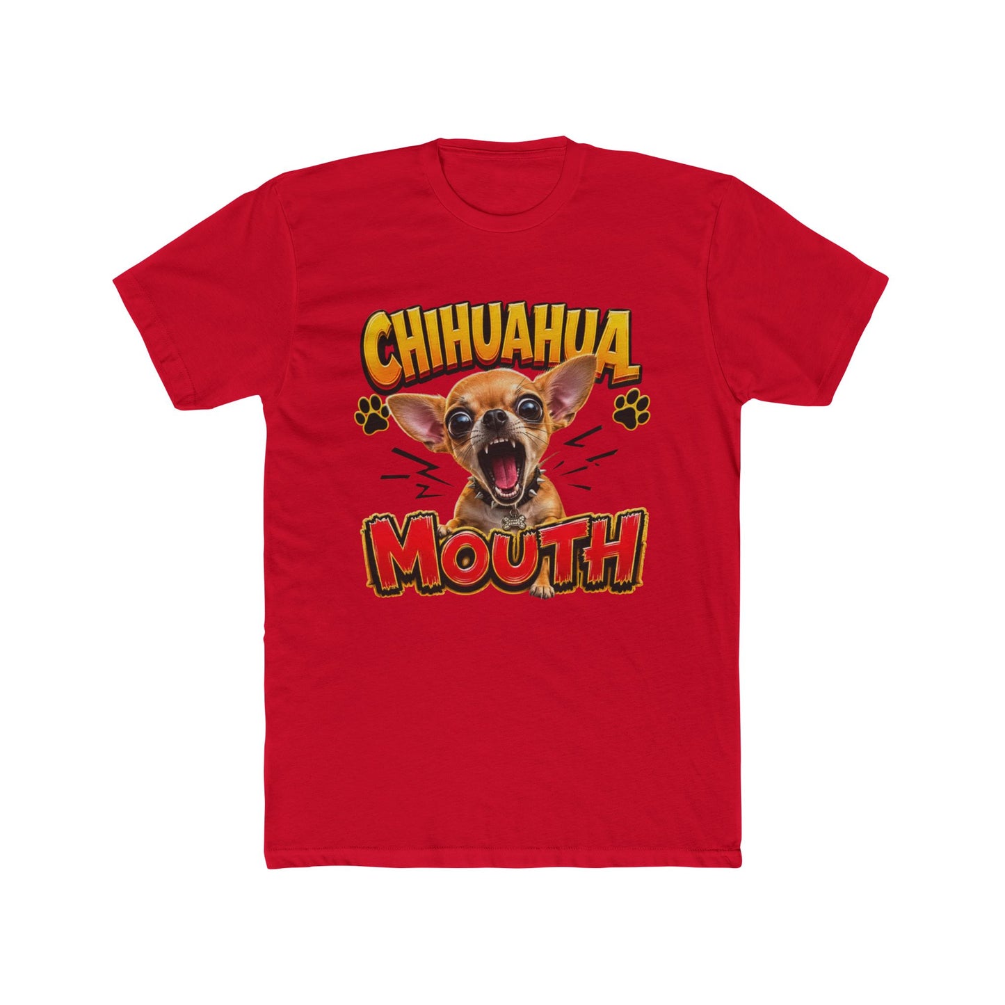 Chihuahua Mouth T-Shirt — Funny Barking Dog Graphic Tee