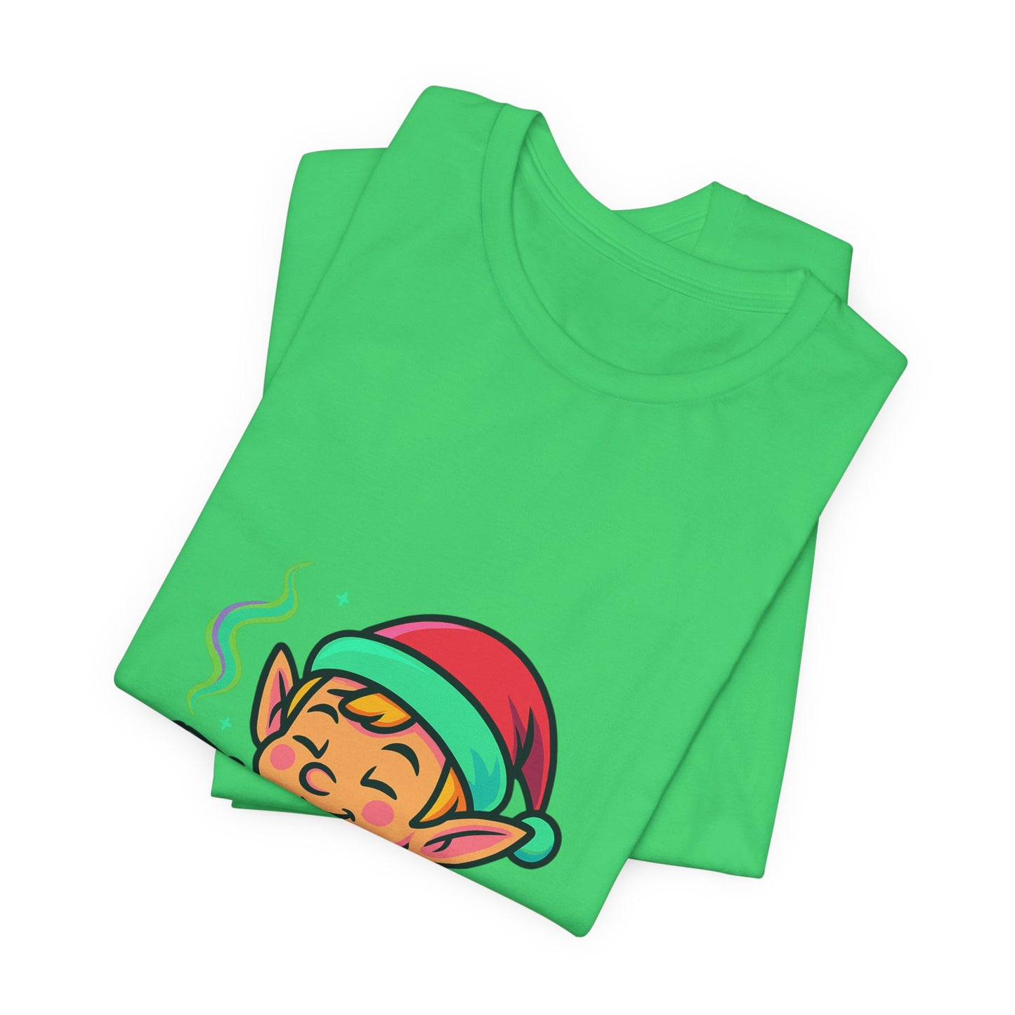Have a Holly Jolly Highmas T-Shirt — Funny Christmas Elf Holiday Tee
