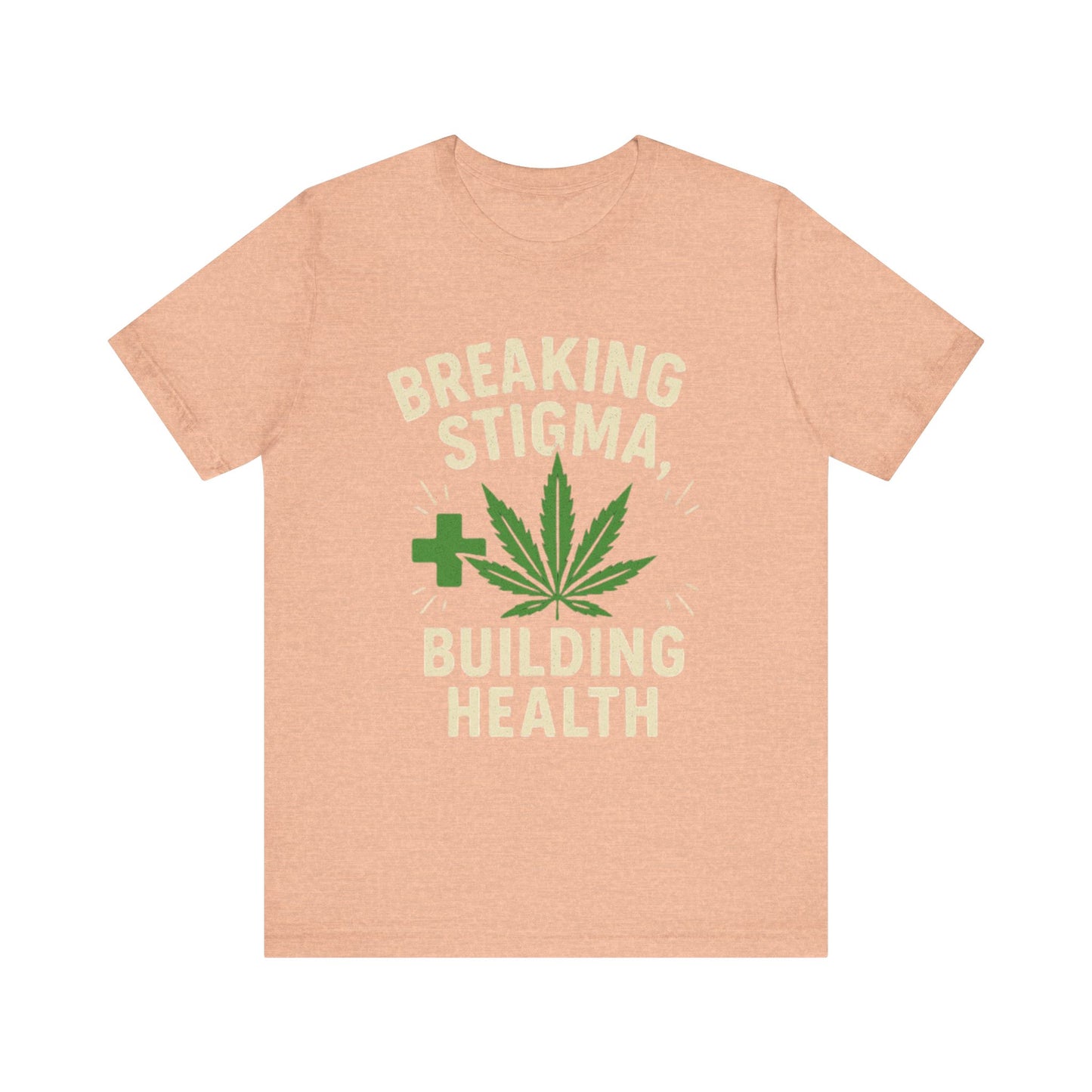 Breaking Stigma Unisex Jersey Tee - Cannabis Awareness Shirt, Gift for Activists, Eco-Friendly Clothing, Everyday Wear, Mental Health [...]
