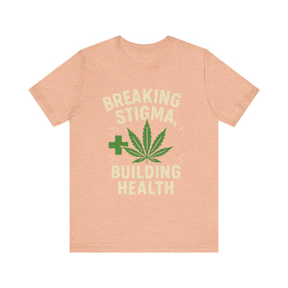 Breaking Stigma Unisex Jersey Tee - Cannabis Awareness Shirt, Gift for Activists, Eco-Friendly Clothing, Everyday Wear, Mental Health [...]