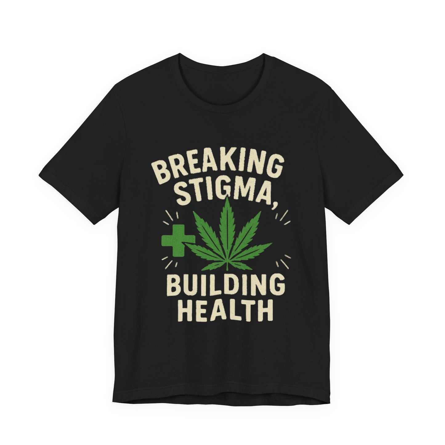Breaking Stigma Unisex Jersey Tee - Cannabis Awareness Shirt, Gift for Activists, Eco-Friendly Clothing, Everyday Wear, Mental Health [...]