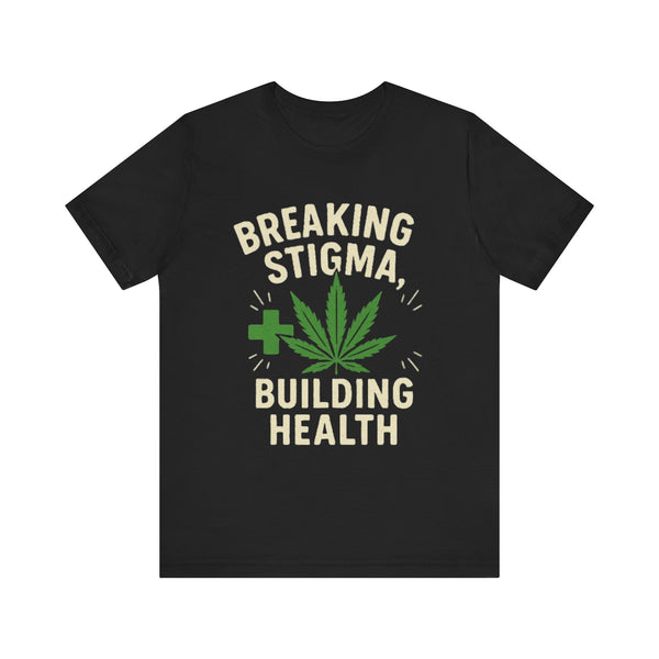 Breaking Stigma Unisex Jersey Tee - Cannabis Awareness Shirt, Gift for Activists, Eco-Friendly Clothing, Everyday Wear, Mental Health [...]