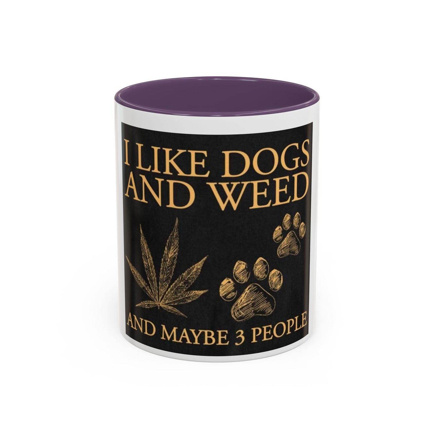 Funny Dog Lover Coffee Mug - I Like Dogs and Weed, Gifts for Pet Owners, Cannabis Lovers, Dog Mom, Tea Drinkers-Mary Jane 2025
