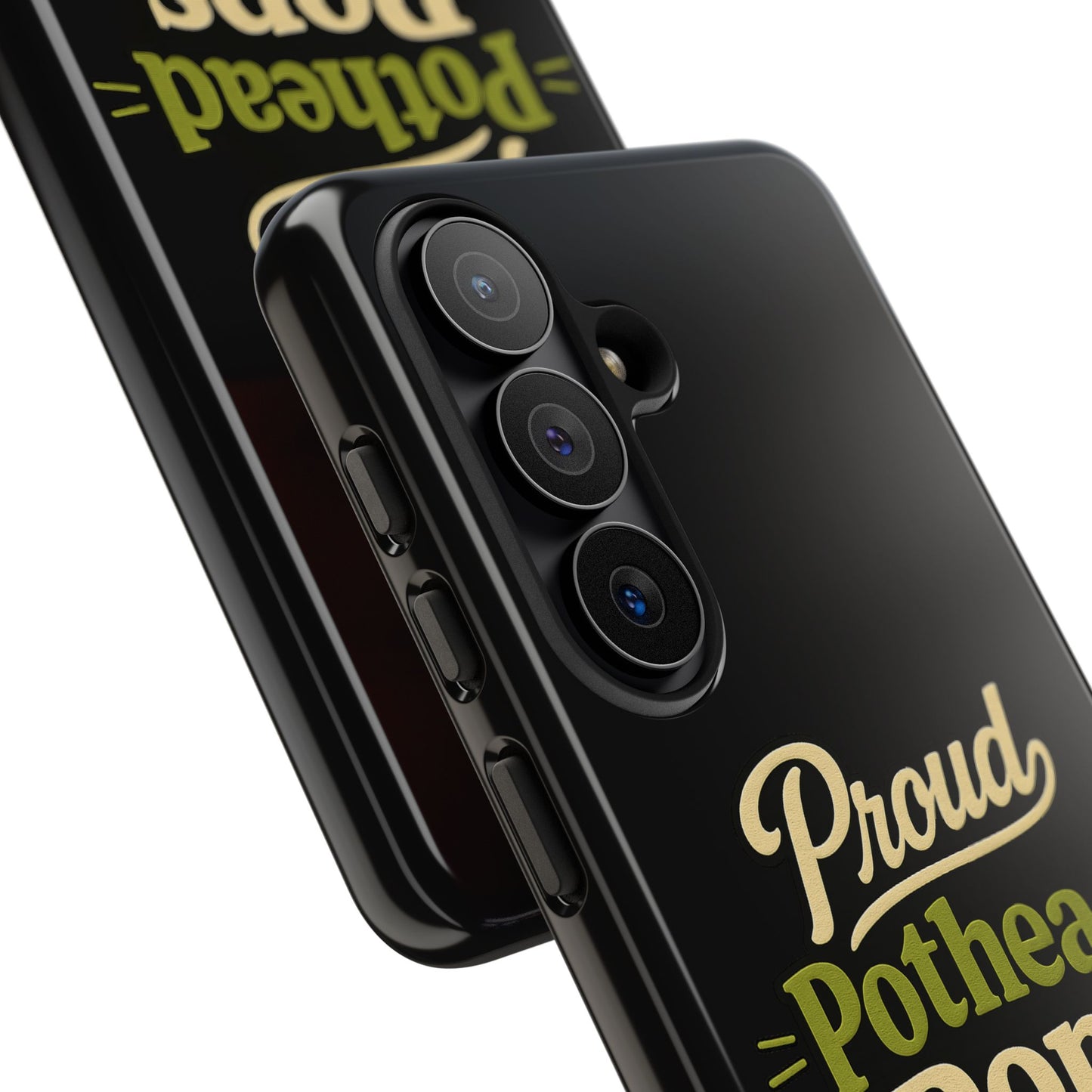 Proud Pothead Pops Phone Case for iPhone 16, iPhone 15 Pro & Samsung Galaxy | Funny Stoner Dad Gift