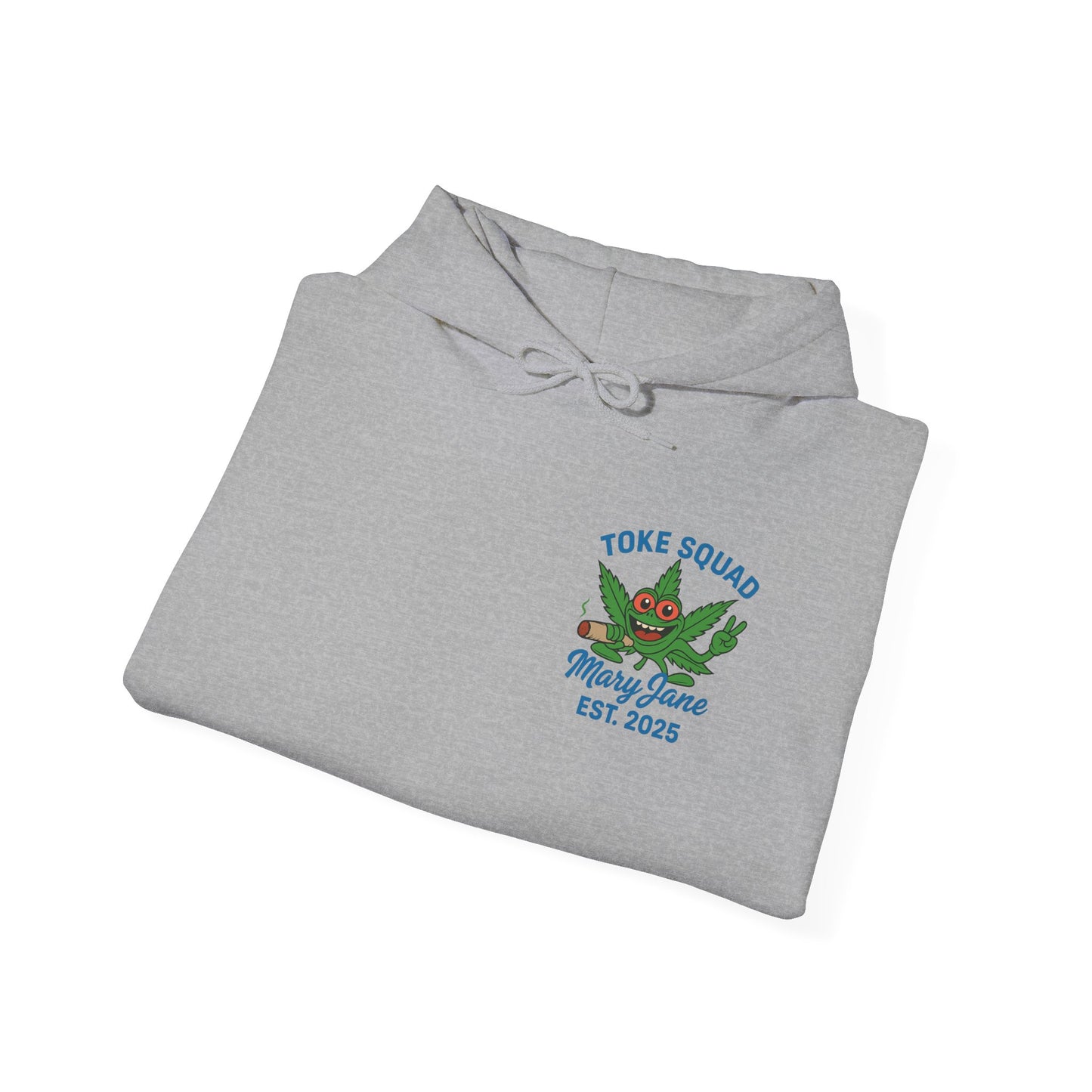 420 Hoodie - Unisex Heavy Blend™ Hooded Sweatshirt with #toke #maryjane Design