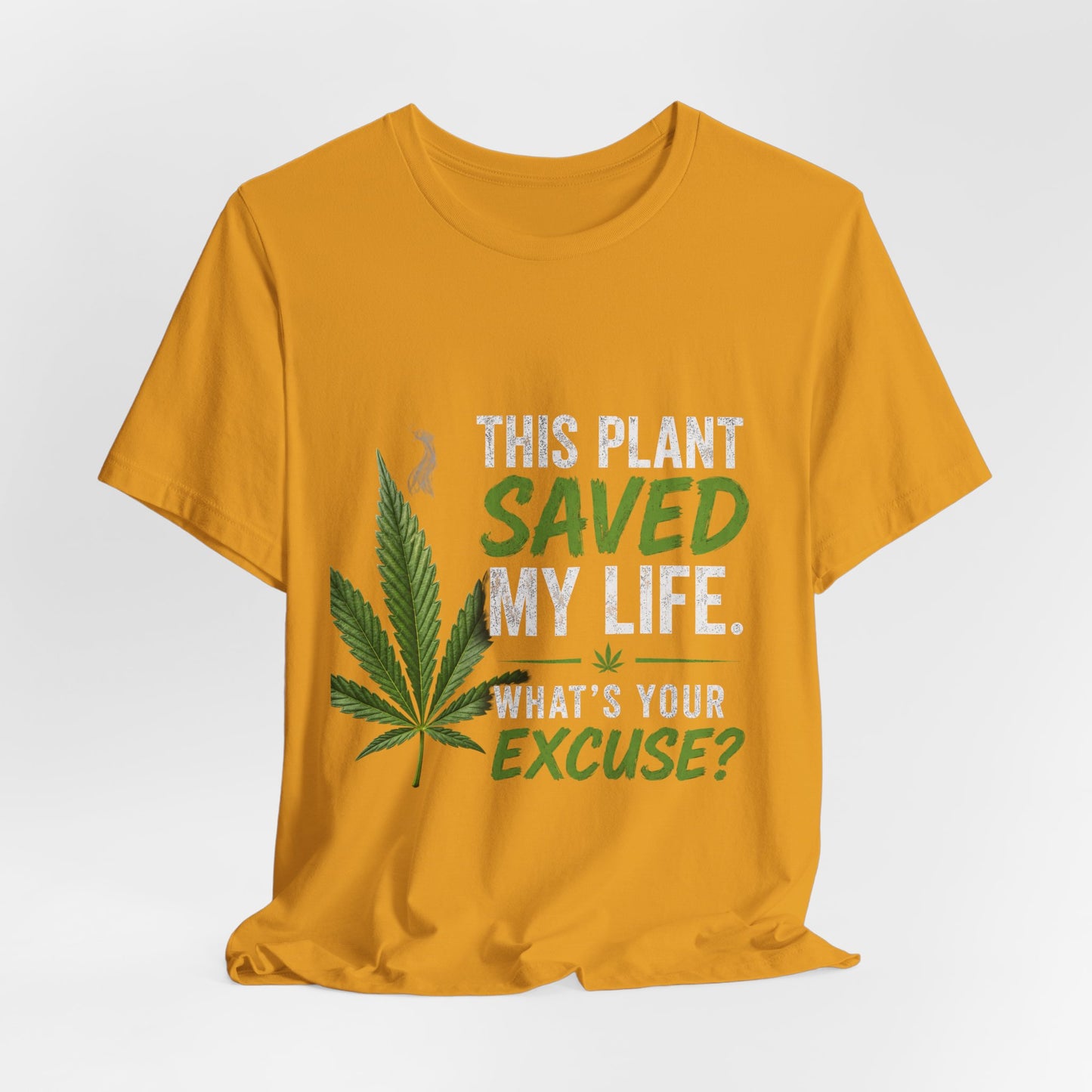 This Plant Saved My Life Cannabis Shirt | Marijuana Awareness Tee | Stay Blazin Stay Amazin