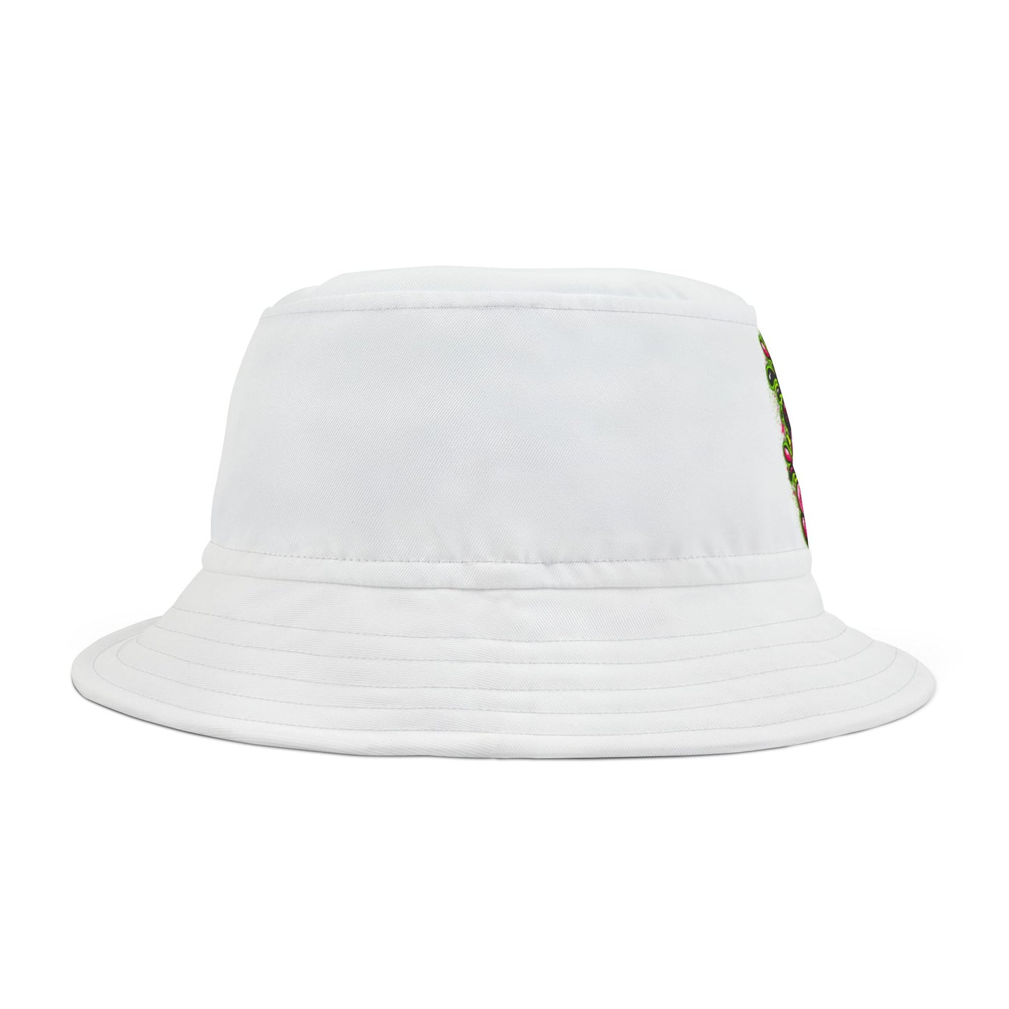 Pot Girl Summer Bucket Hat | 420 Streetwear Cannabis Hat | Festival Weed Fashion | Trendy Stoner Aesthetic Cap for Women