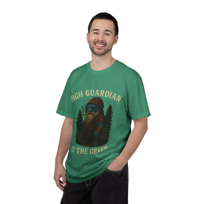 High Guardian of the Green T-Shirt | Cannabis Gnome Stoner Shirt | Fantasy Weed Art Tee | 420 Gift | Mary Jane Shirt
