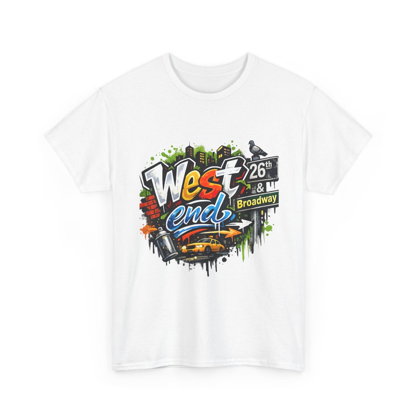 West Side (26th & Broadway) Unisex Heavy Cotton Tee