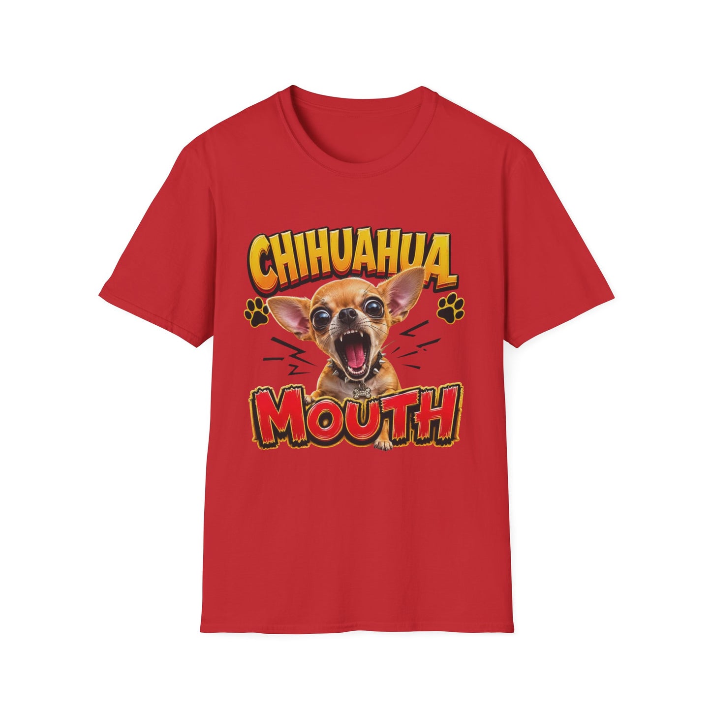 Chihuahua Mouth T-Shirt — Funny Cute Dog Graphic Tee for Chihuahua Lovers