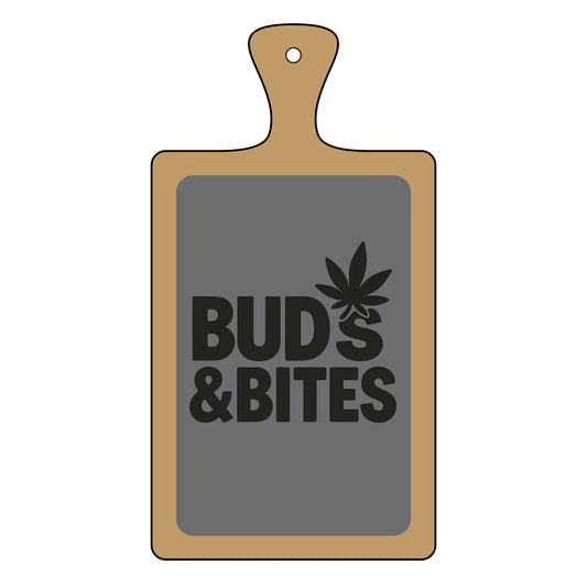 Serving Board with a chill 420 vibe