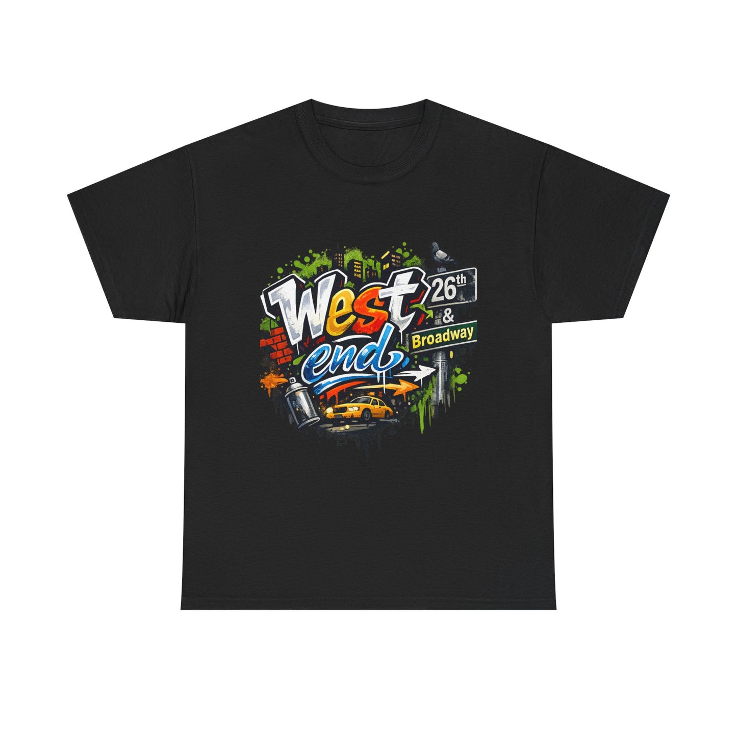 West Side (26th & Broadway) Unisex Heavy Cotton Tee