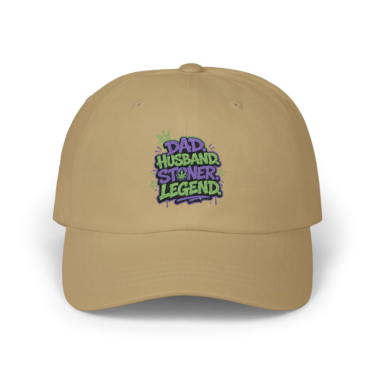 Dad Husband Stoner Legend Shirt | Funny Cannabis Dad Tee | Father's Day Gift for Weed Loving Dads