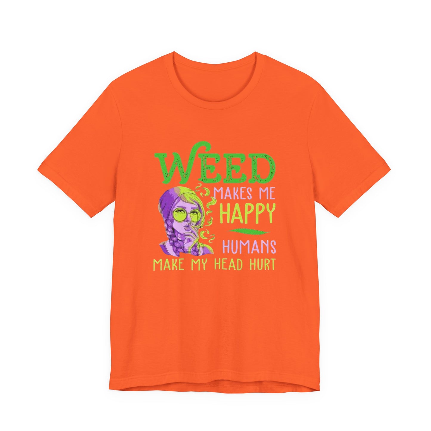 Funny Weed T-Shirt, Casual Tee for Stoners, Great Gift for 420 Celebrations, Unique Humor Shirt for Relaxing, Unisex Jersey Short Sleeve Tee-Mary Jane 2025