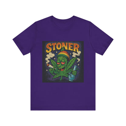 Stoner Graphic Tee, Casual Unisex Shirt for Cannabis Lovers, Perfect Gift for 420 Celebrations, Stoner Humor, Everyday Wear