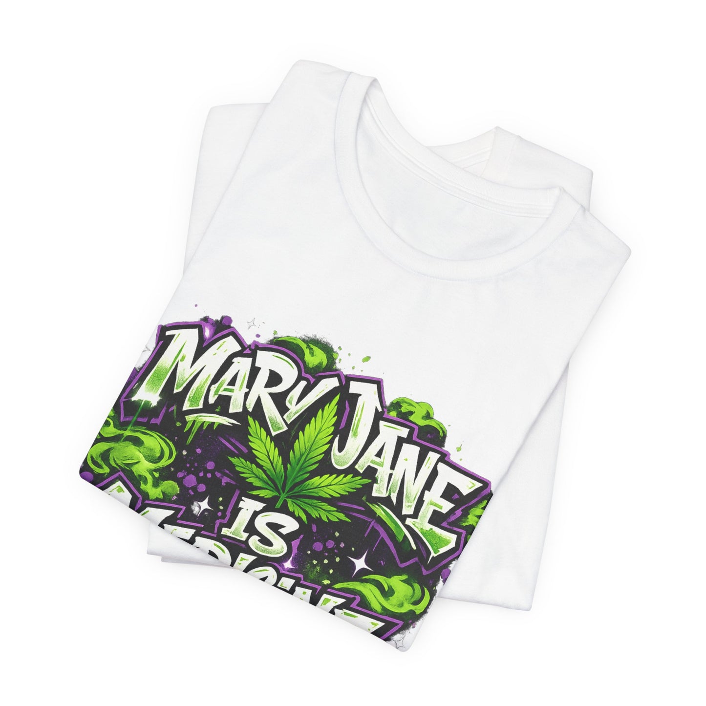 Mary Jane Is Medicine T-Shirt | Not a Vice. A Remedy. Medical Cannabis Streetwear