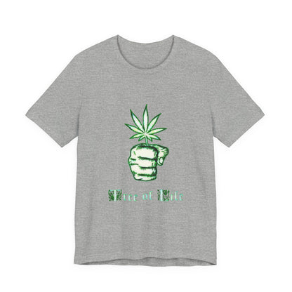 Tree of Life Cannabis Fist Graphic Tee – Bold Herbal Culture Streetwear Shirt