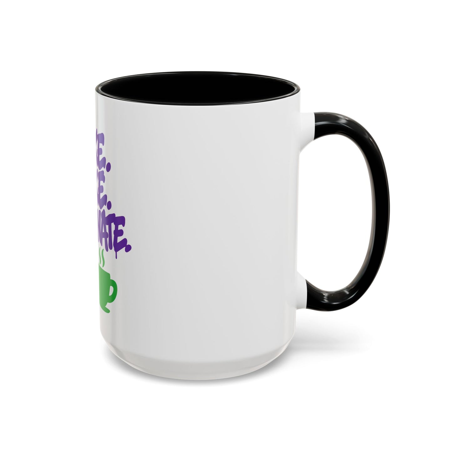 Wake, Bake, Caffeinate Coffee Mug - Fun Cannabis Coffee Cup for Home, Office, Gifts, Stoner, Green Thumb