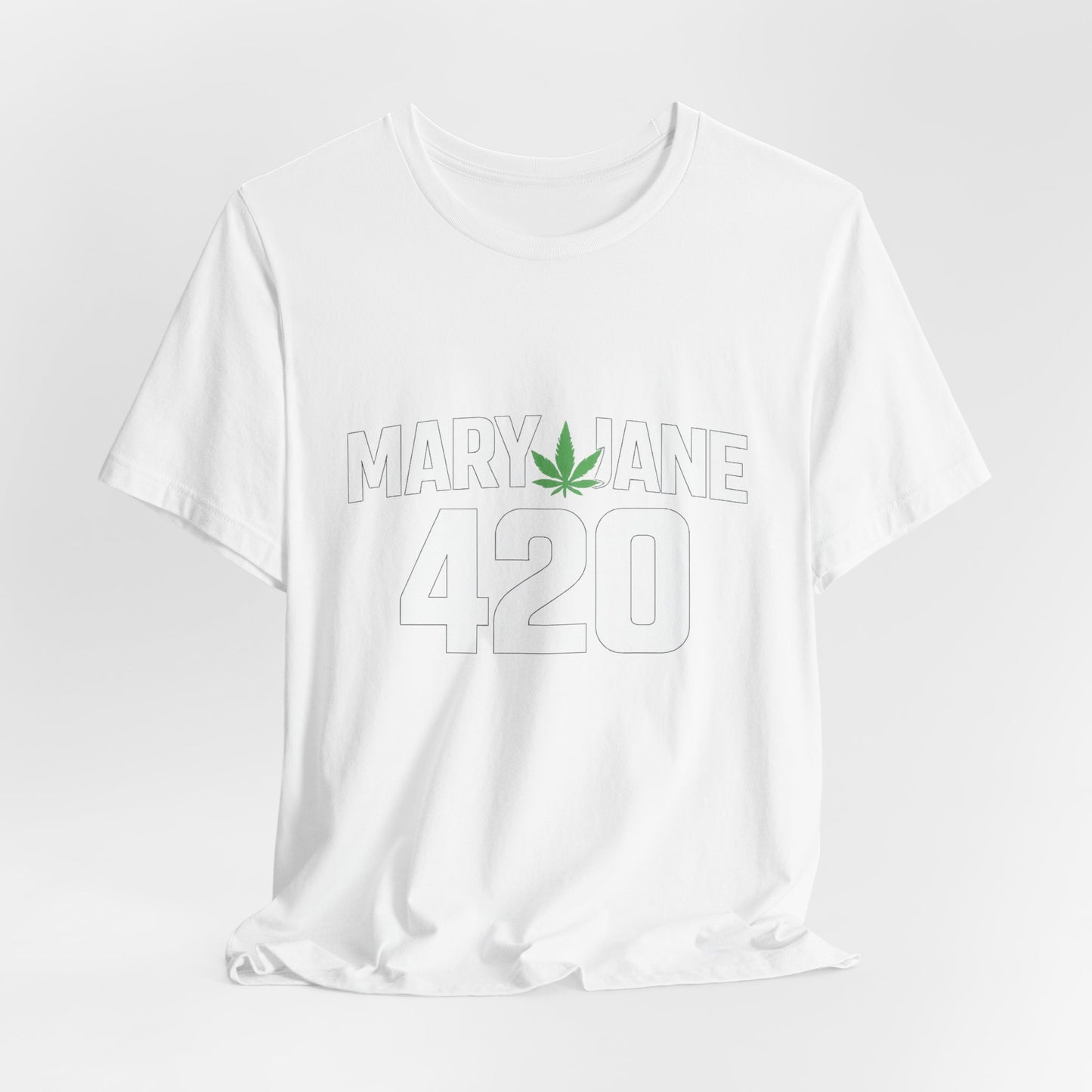 Mary Jane 420 Graphic Tee – Cannabis Culture Streetwear Shirt