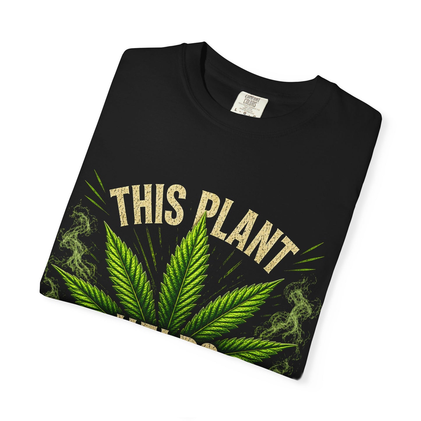 This Plant Helps People Win Shirt | Cannabis Cancer Awareness Tee | #FuckCancer Marijuana Support T-Shirt