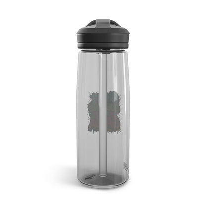 Water Bottle - 420 Friendly Hydration with Ghosts Goblins and Ganja Design