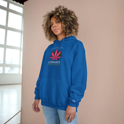 Chic Floral Champion Hoodie - Cozy Streetwear, Casual Fashion, Gift for Her, Trendy Layering, Everyday Comfort