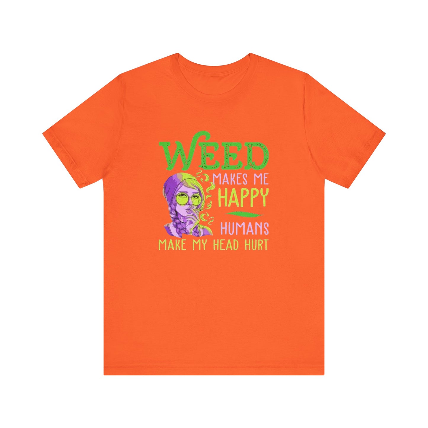 Funny Weed T-Shirt, Casual Tee for Stoners, Great Gift for 420 Celebrations, Unique Humor Shirt for Relaxing, Unisex Jersey Short Sleeve Tee-Mary Jane 2025