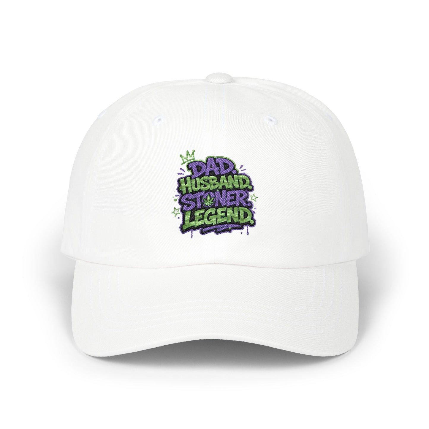 Dad Husband Stoner Legend Shirt | Funny Cannabis Dad Tee | Father's Day Gift for Weed Loving Dads