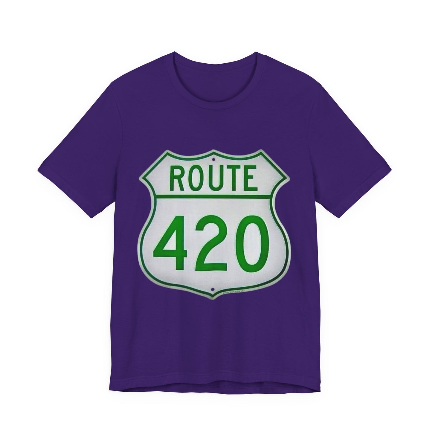 Route 420 Graphic Tee, Unisex Short Sleeve Shirt, Vintage Road Trip Shirt, Cool Casual Wear, Gift for Adventure Lovers, Fun Summer Tee