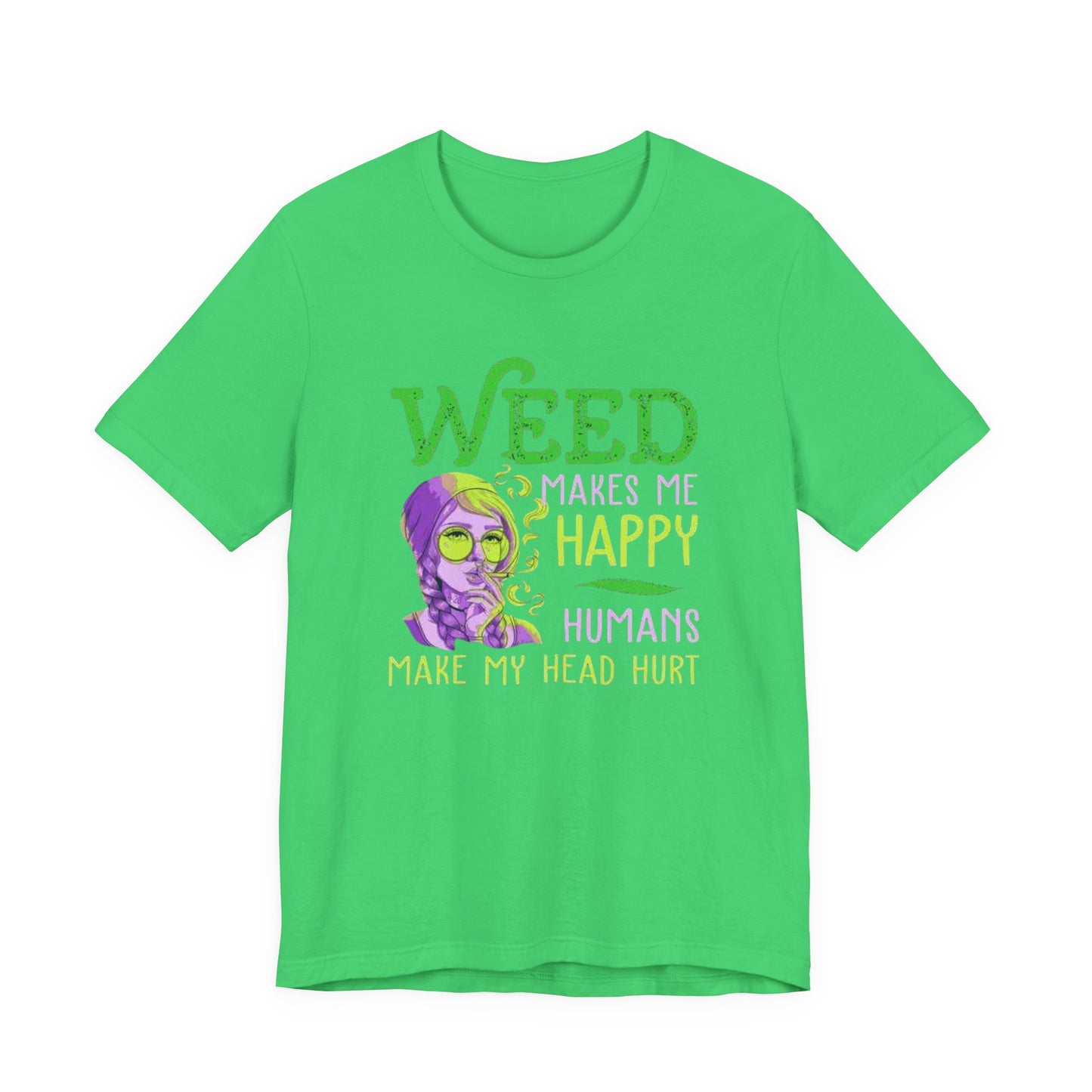Funny Weed T-Shirt, Casual Tee for Stoners, Great Gift for 420 Celebrations, Unique Humor Shirt for Relaxing, Unisex Jersey Short Sleeve Tee-Mary Jane 2025
