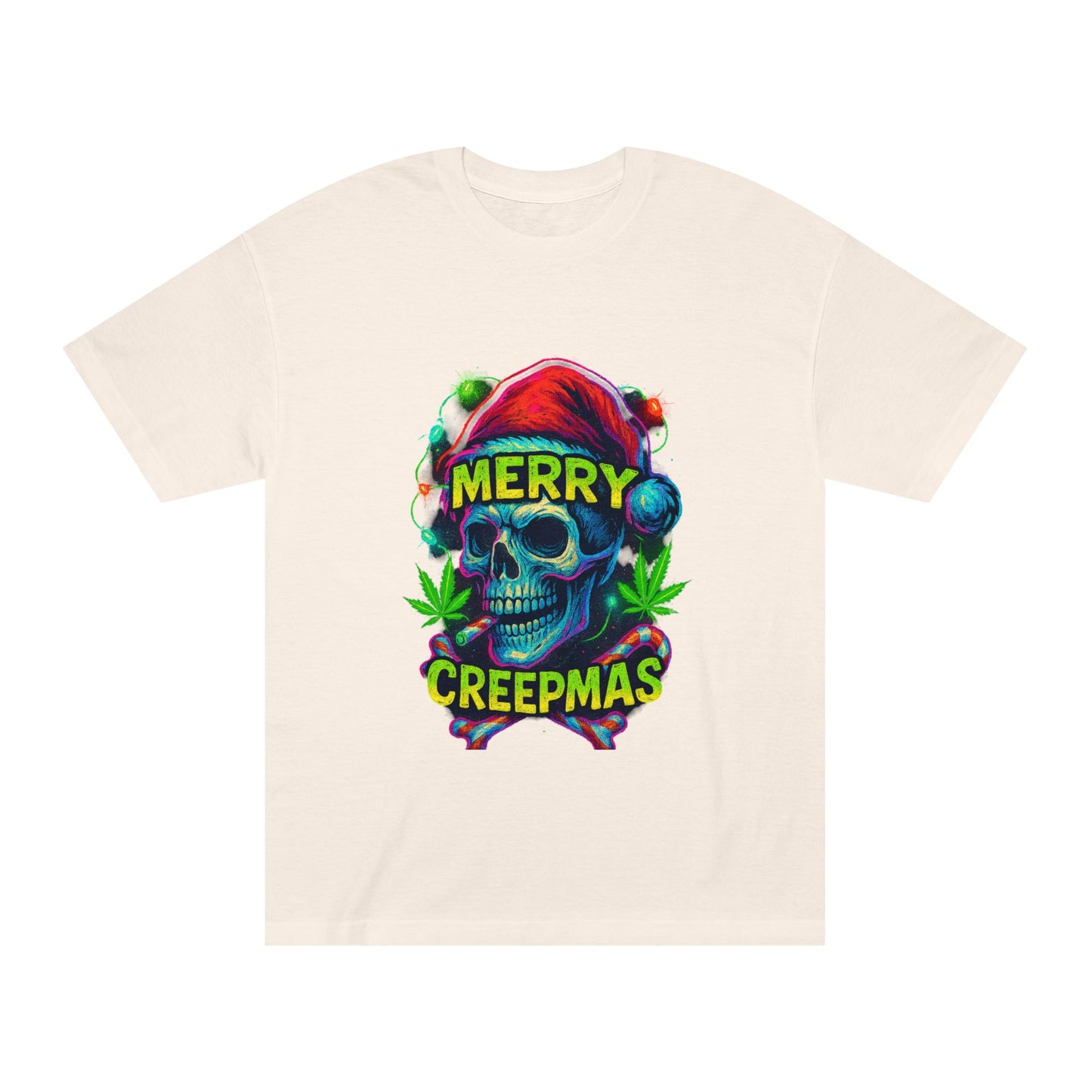 Merry Creepmas Skull Tee