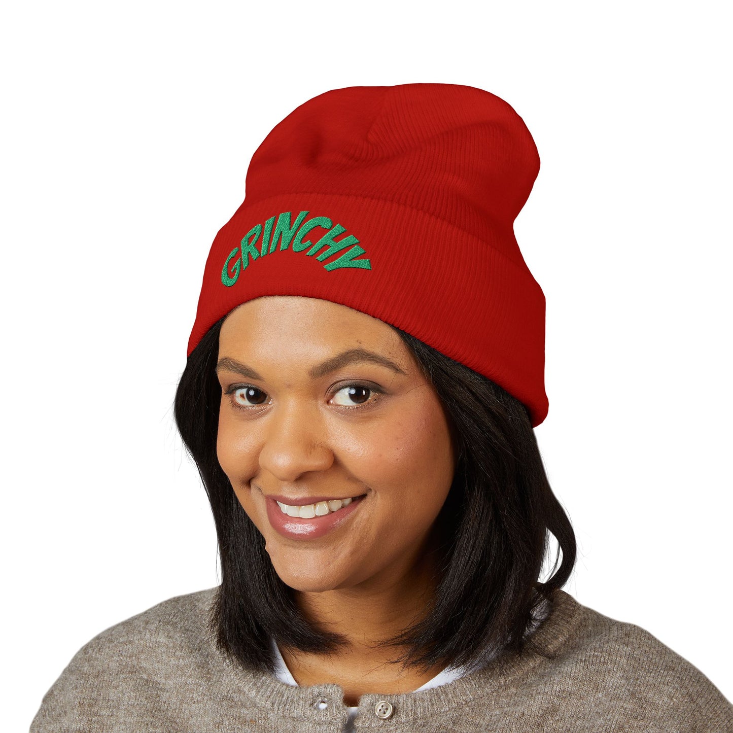 Grinchy Holiday Beanie | Cozy Christmas Winter Hat