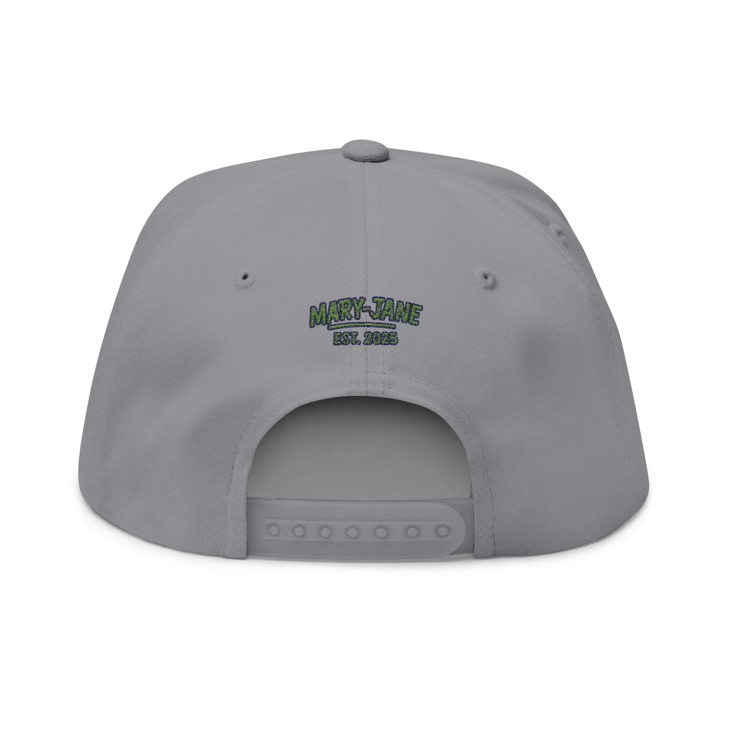 Embroidered Flat Bill Cap - Stay Blazin' Green Design, Adjustable Cap for Sports, Casual Wear, Gift Idea, Stay Blazin Stay Amazin Trucker Hat – Mary-Jane EST 2025 | Neon Green & Purple 420 Streetwear