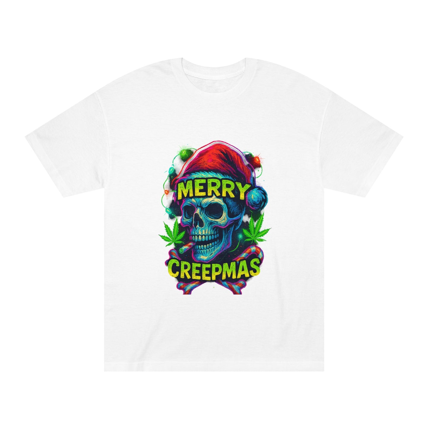 Merry Creepmas Skull Tee